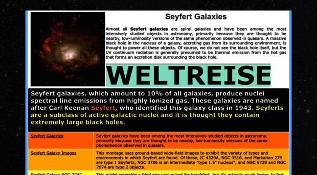 seyfertgalaxies.com