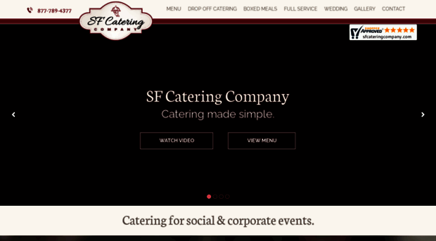 sfcateringcompany.com