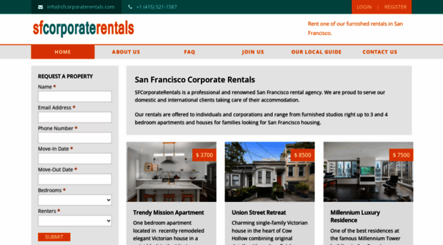 sfcorporaterentals.com