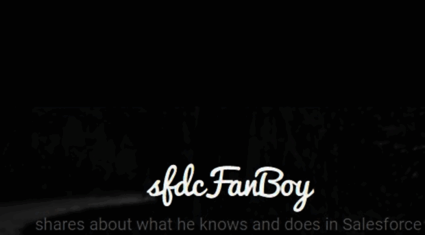 sfdcfanboy.com