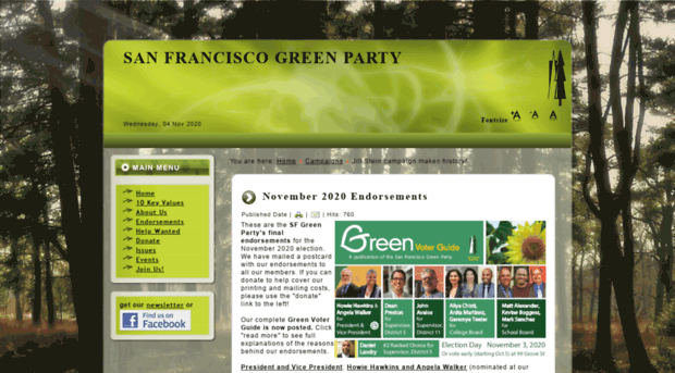 sfgreenparty.org