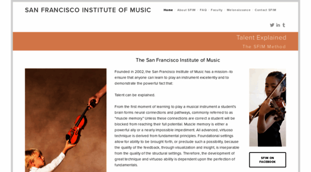 sfinstituteofmusic.org