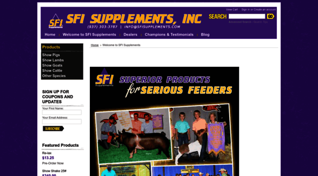 sfisupplements.com