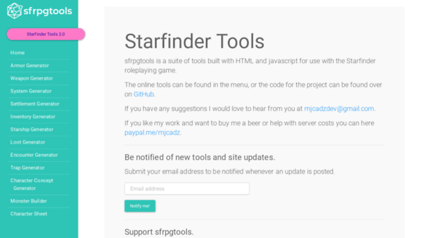 sfrpgtools.com