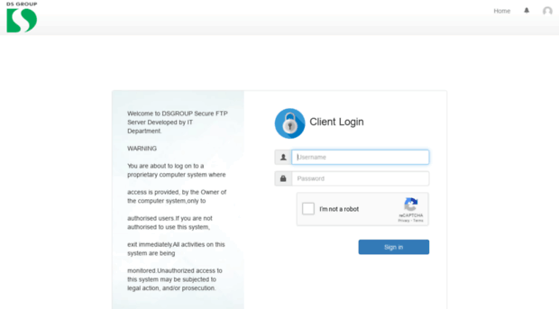 sftp.dsgroup.com