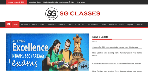 sgclassesindia.com