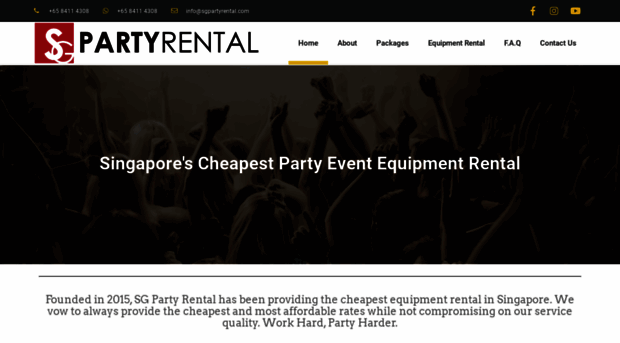 sgpartyrental.com