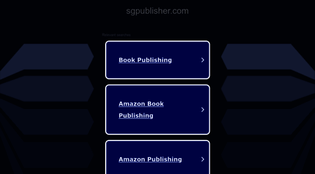 sgpublisher.com