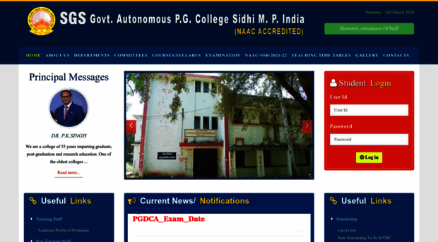 sgsgovtpgcollegesidhi.org