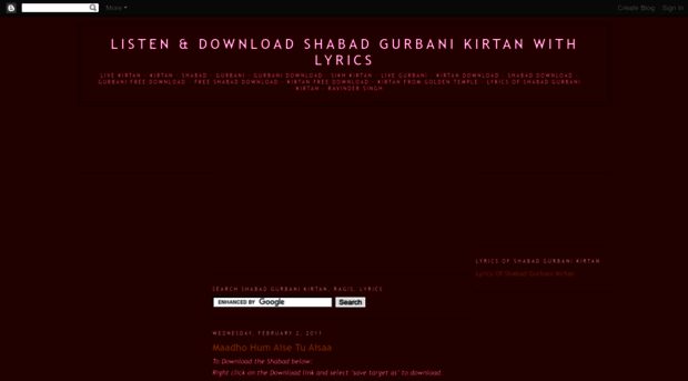 shabad-kirtan-gurbani-kirtan.blogspot.com