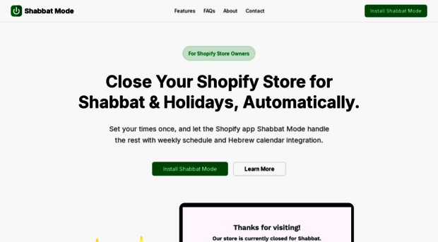 shabbatmode.app