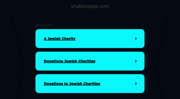 shabbosapp.com