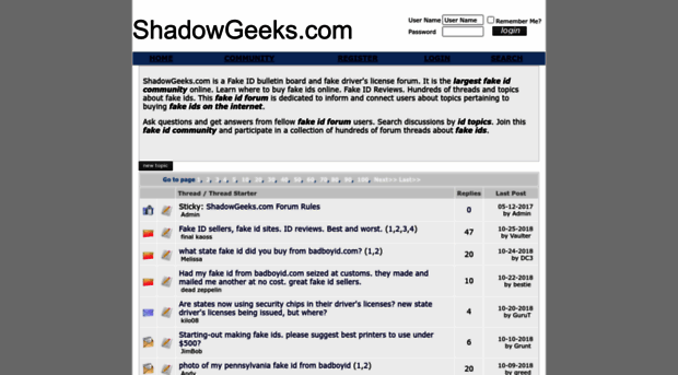 shadowgeeks.com