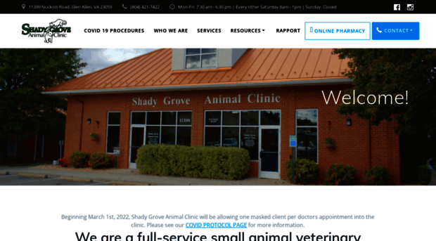 shadygroveanimalclinic.com