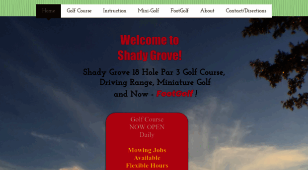 shadygrovegolf.com