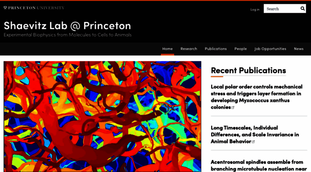 shaevitzlab.princeton.edu - Shaevitz Lab @ Princeton - Shaevitz Lab ...