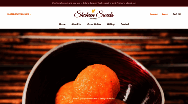 shaheensweets.com