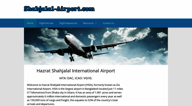 shahjalal-airport.com