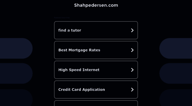 shahpedersen.com