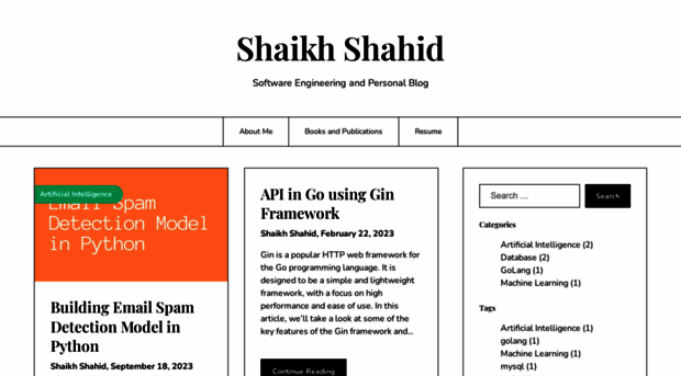 shaikhshahid.com