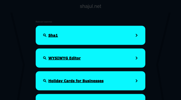 shajul.net