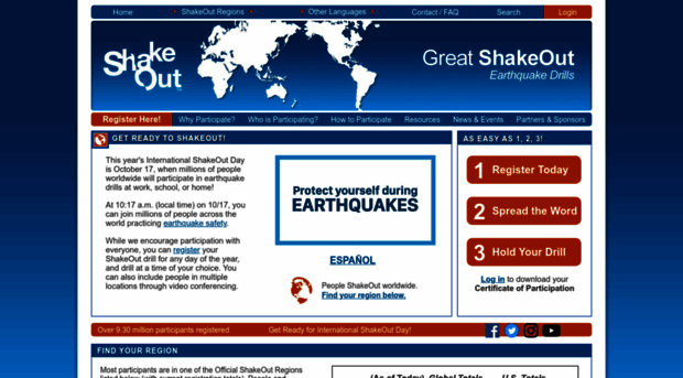 shakeout.org