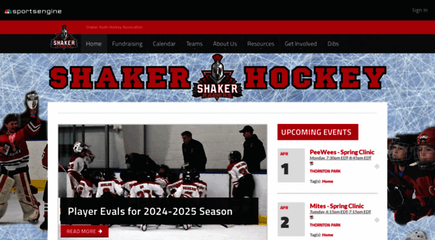 shakerhockey.com