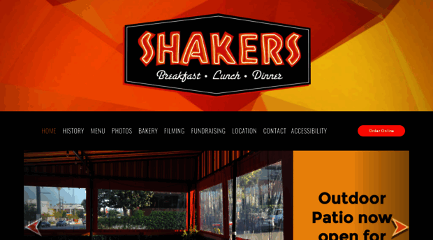 shakersrestaurant.net