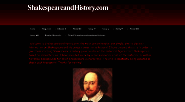 shakespeareandhistory.com