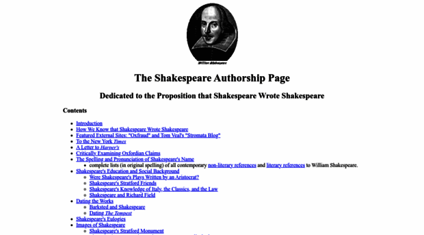 shakespeareauthorship.com