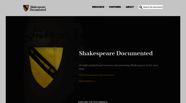 shakespearedocumented.folger.edu