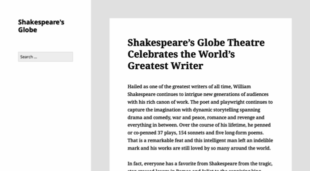 shakespeares-globe.org