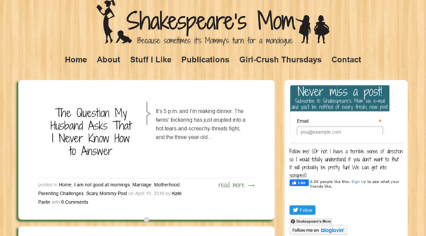 shakespearesmom.com