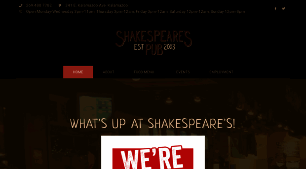 shakespearespub.com