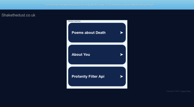 shakethedust.co.uk