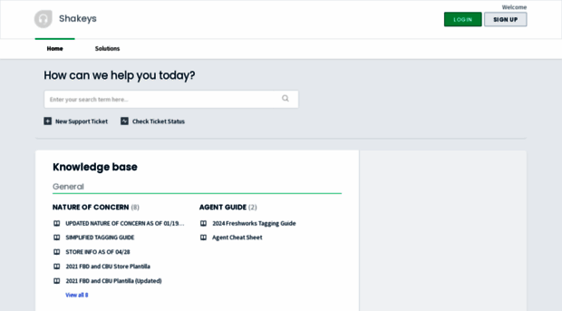 shakeyshelp.freshdesk.com