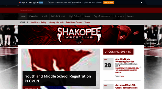 shakopeewrestling.com