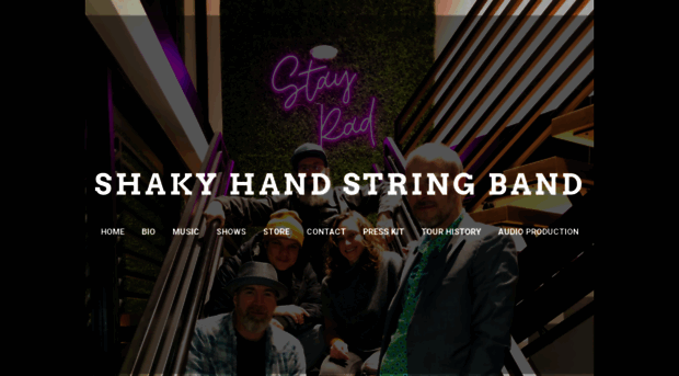 shakyhandstringband.com