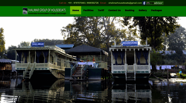 shalimarhouseboats.com