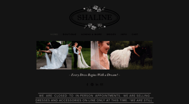 shalinebridal.com