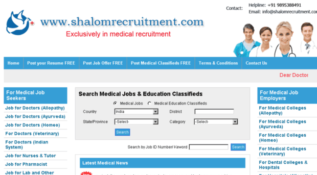 shalomrecruitment.com