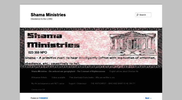 shamaministries.org.za