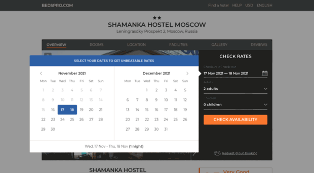 shamanka-hostel-moscow.bedspro.com