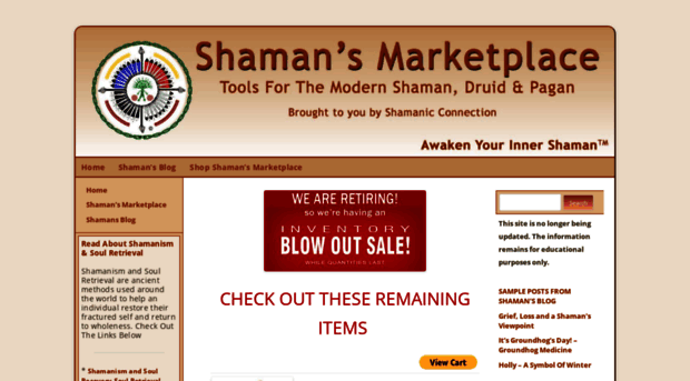 shamansmarketplace.com