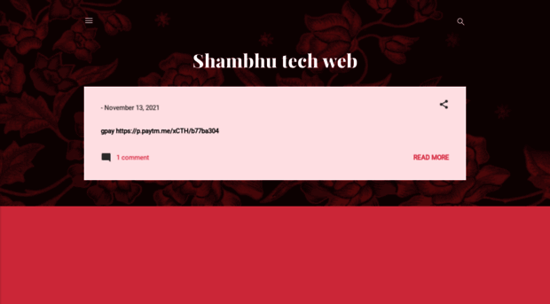 shambhutechweb.blogspot.in