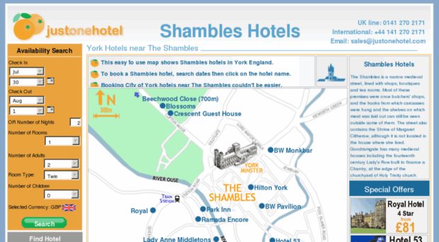 shambleshotels.co.uk