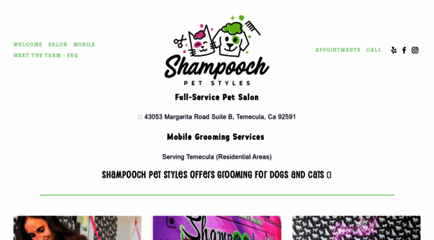 shampoochpetstyles.com