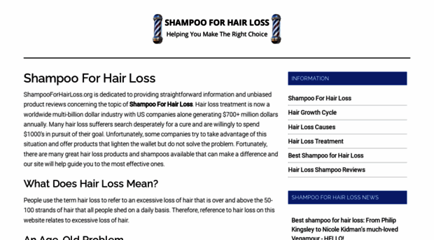 shampooforhairloss.org