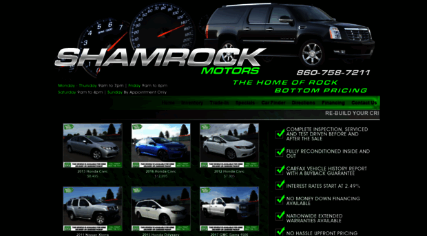 shamrockmotorcars.com