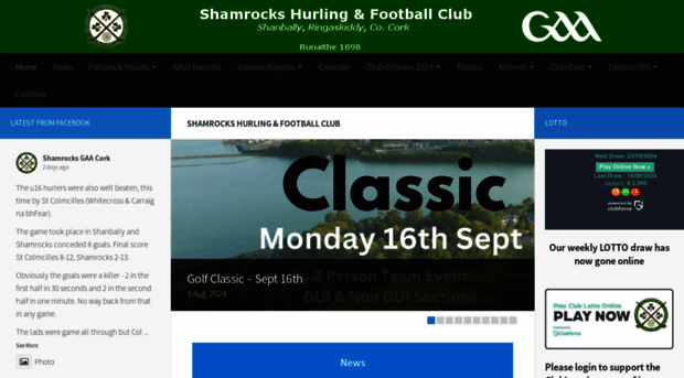 shamrocksgaa.com